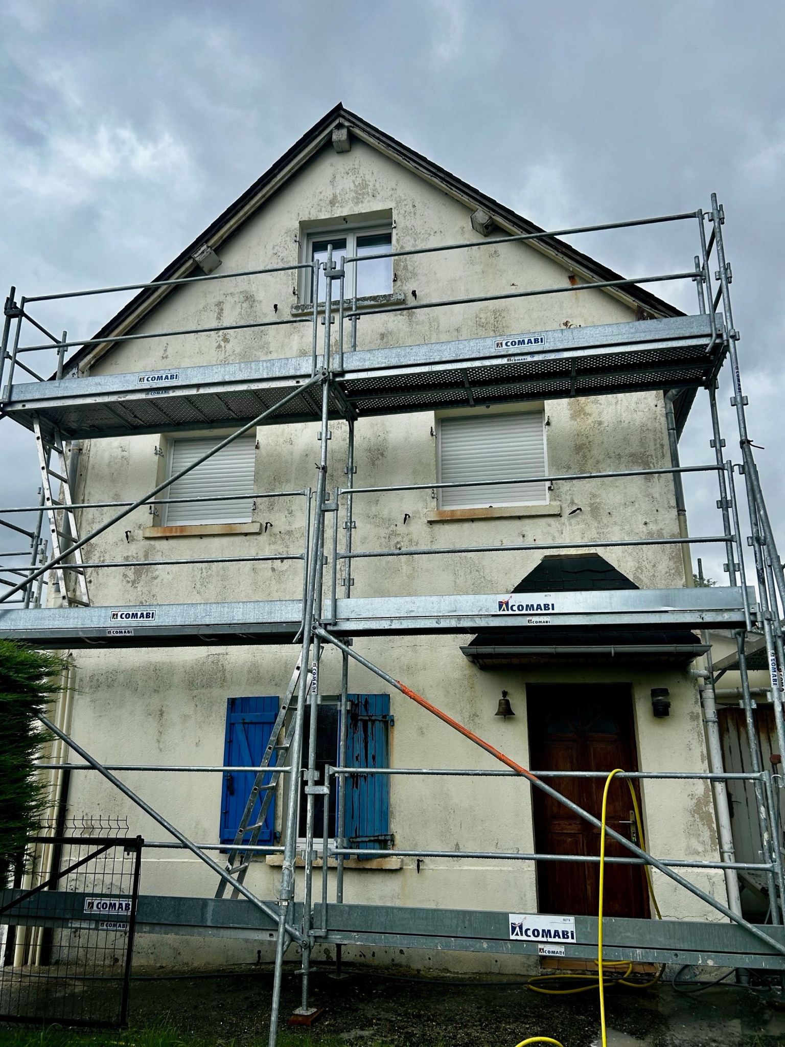 Rénovation de façade – Louvet Peinture